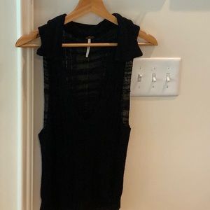 Sleeveless See-Through Tank (S)